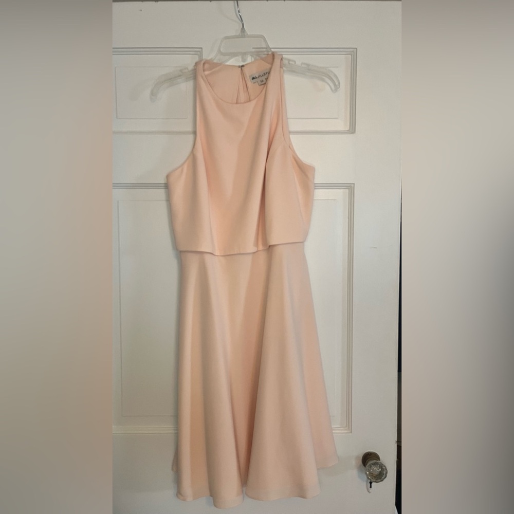 Jill Stuart Peach Bridesmaid Dress